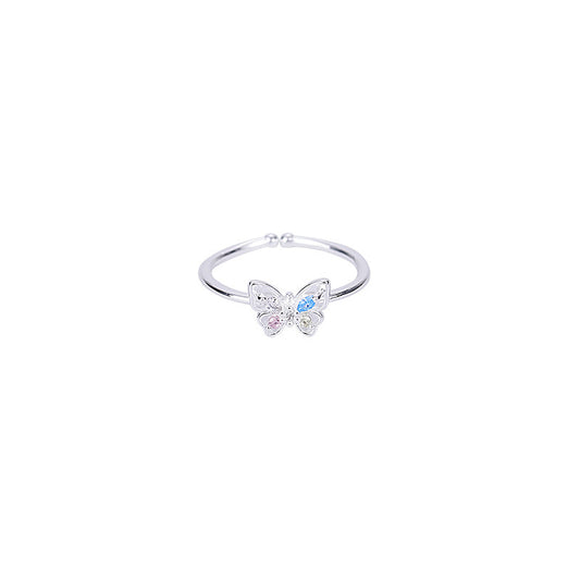 Ahmbry's women's butterfly ring